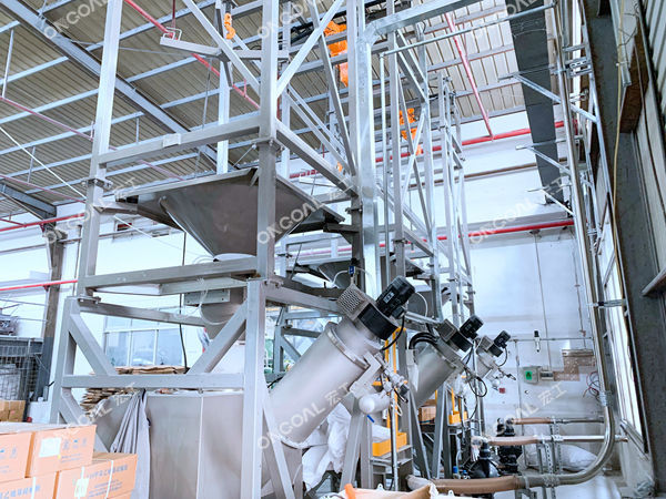 流態化稀相輸送