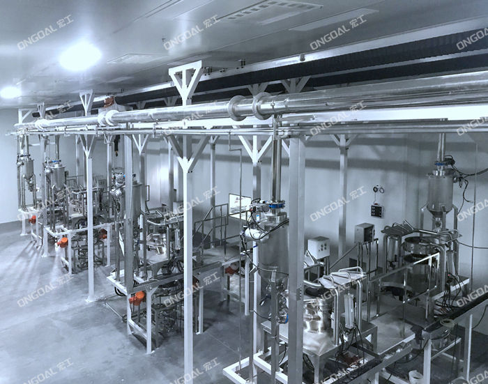 粉末氣力輸送設備 粉末氣力輸送設備