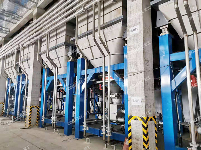 天然石墨氣力輸送系統 天然石墨氣力輸送系統