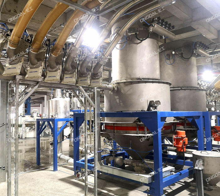 天然石墨氣力輸送系統 天然石墨氣力輸送系統