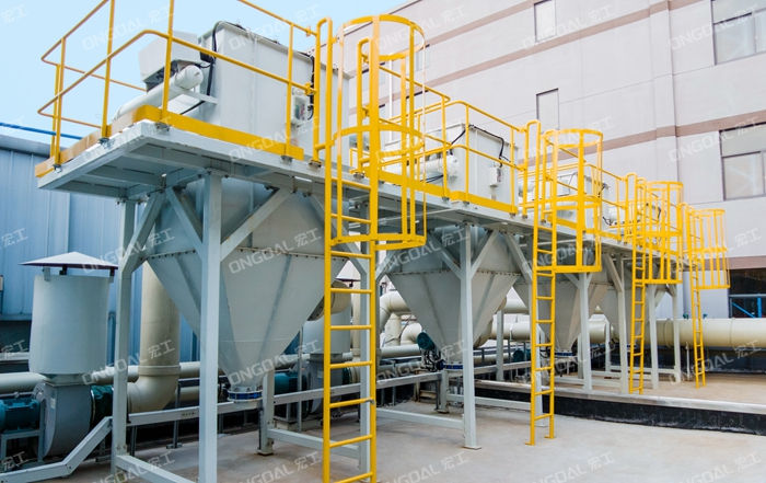 無機顏料氣力輸送系統