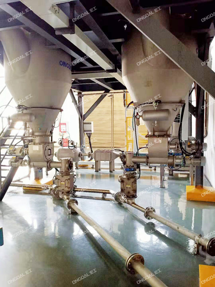 分散劑氣力輸送系統