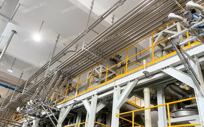 發泡劑氣力輸送系統