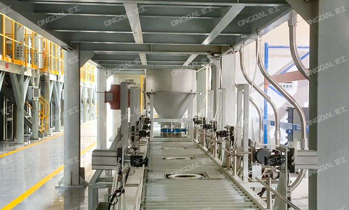 滌綸原料氣力輸送系統(tǒng)