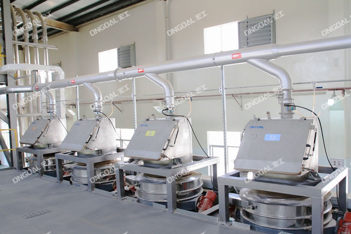 聚酯纖維原料氣力輸送系統