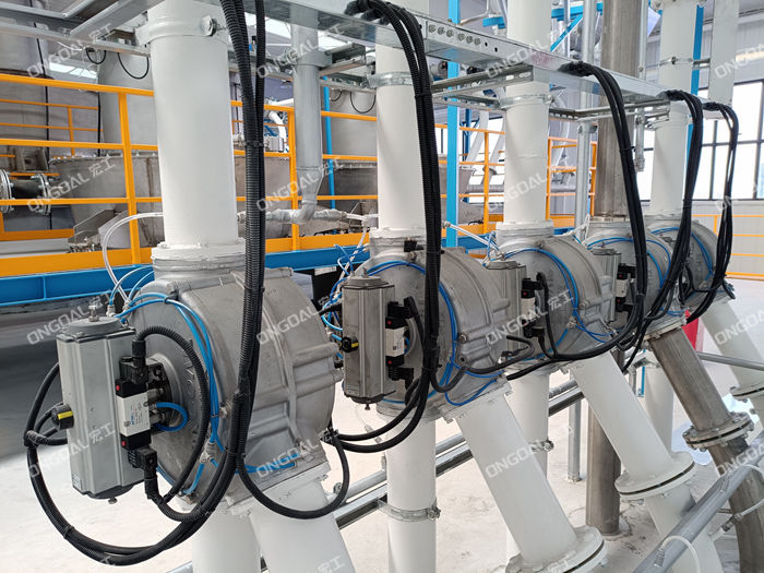 纖維染料氣力輸送系統