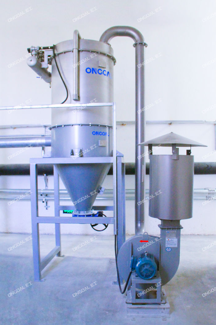 修圖藍49 硫酸鎂氣力輸送系統