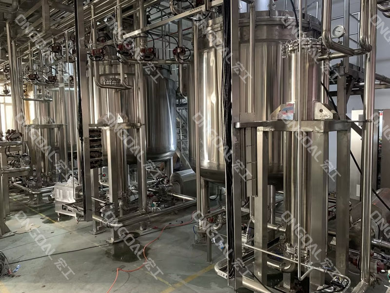 某大型食品集團粉體溶解配料系統案例