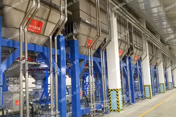 浙江某化工集團氣力輸送工程案例