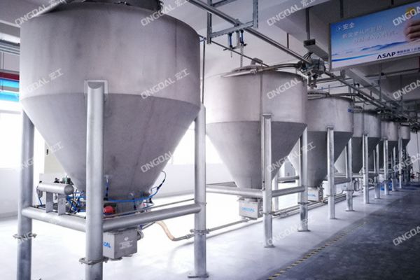 某集團江西子公司自動配料系統