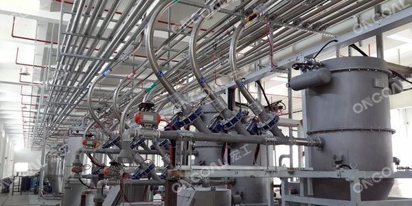 氣力輸送管道傾斜布置的實驗與探索